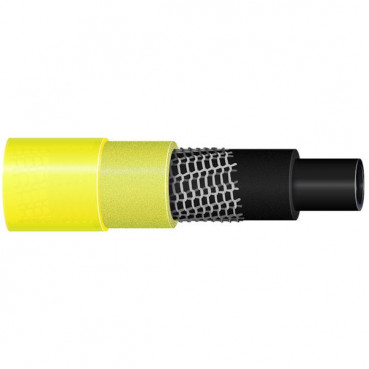 Tuyau d'arrosage PVC TRICOFLEX jaune - 40 mm - 25 m TRICOFLEX | 048442