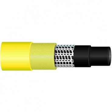 Tuyau d'arrosage PVC PRIMABEL jaune - 25 m TRICOFLEX | 116400