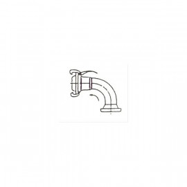 Coude 90° type HR (BAUER) - 5" GIVAL | 32CO133BA90