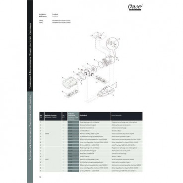 Pompe AQUARIUS ECO EXPERT 28000 OASE | 42404