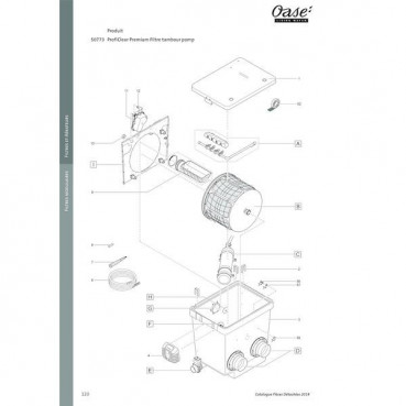 Filtre tambour par gravitation PROFICLEAR PREMIUM OASE | 47005