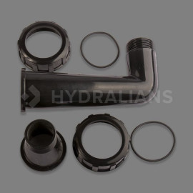 Kit de raccord union 1,5" Caraïbes HAYWARD | 500200061000