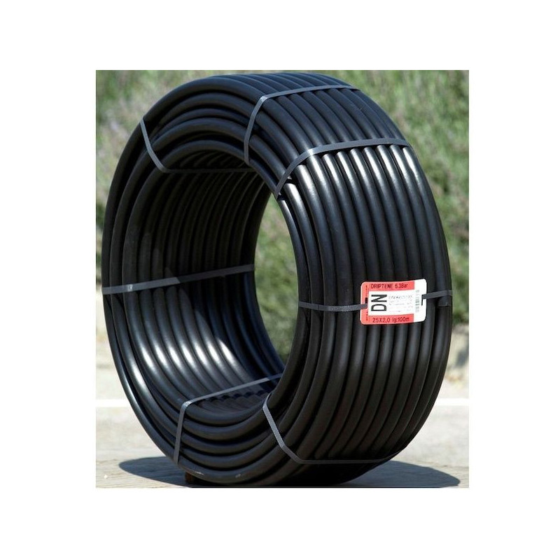 Tube polyéthylène PEHD irrigation 6,3 bar - 32 mm - 50 m RYB | 7816