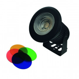 Spot LED 3 en 1 blanc neutre avec 4 filtres 10W 1000 lm BF LIGHT | BF-3EN1NW