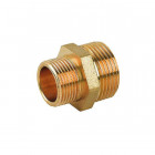 Image du produit : MAMELON REDUIT LAITON A VISSER - 1/2" - 3/8" | C004003