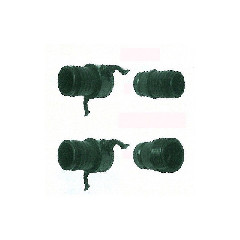 Raccord flat PE COUPLING Quick coupling 38 fileté 1"1/2 | MALE THREAD 40MM