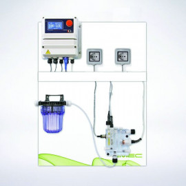 Panneau de régulation pour pH et chlore EMEC | PA-LDPHCL6-PP