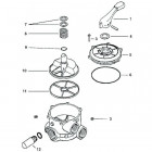 Image du produit : Vanne multivoies TOP 1"1/2 HAYWARD | SP0714TE