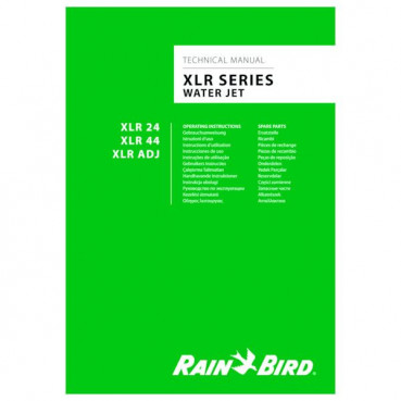 Canon d'irrigation / arrosage XLR 24° à bride RAIN BIRD | XLR24