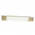 Image du produit : Mètre à ruban de chantier Stanley pliante 2 mètres x 17mm bois blanc - jaune - largeur 4 cm - Hauteur 24 cm - longueur 1 cm | 0-35-458