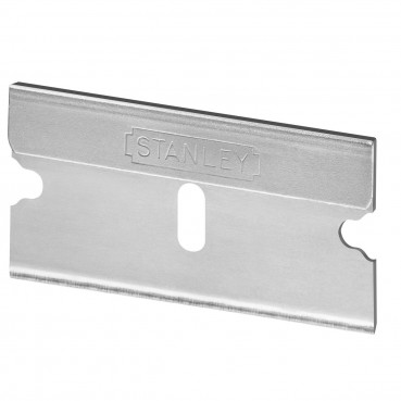 Lames de gratte - vitres metal - boite 100 lames - longueur 110 mm Stanley | 1-11-515