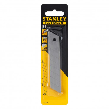 Lame de cutter 18mm - 10 distributeurs de 10 lames - FATMAX Stanley | 1-11-718