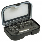 Image du produit : Coffret d'embouts de vissage 1/4" 25mm - jeu de 19 pièces - gamme professionnelle Stanley | 1-13-901