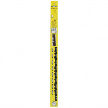 Lame de scie à buches denture americaine hard point 610mm - longueur 610 mm Stanley | 1-15-446