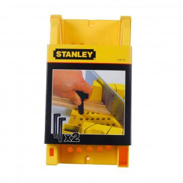 Boite à coupe Stanley en plastique avec cales excentriques - longueur 310 mm | 1-20-112