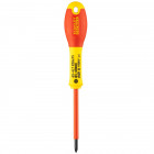 Image du produit : Tournevis Stanley pozidriv isolé 1000 Volts PZ2 x 125mm FATMAX | 1-65-419