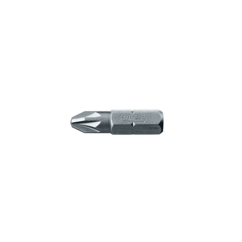 Embout de vissage pozidriv PZ1 25mm - 25 pièces - longueur 25 mm Stanley | 1-68-945