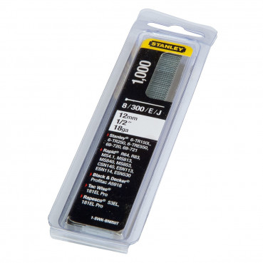 Clous 15mm - boite de 1000 pièces Stanley | 1-SWK-BN0625T