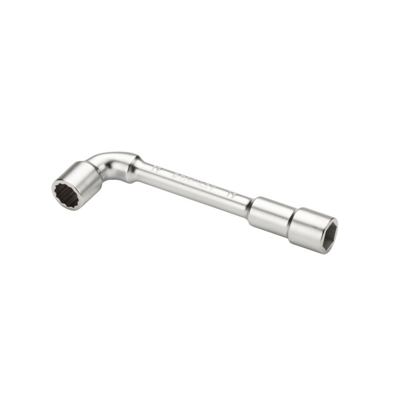 Clé à pipe débouchée 6 x 12 pans 19mm - longueur 8.7 cm Stanley | 2-86-696