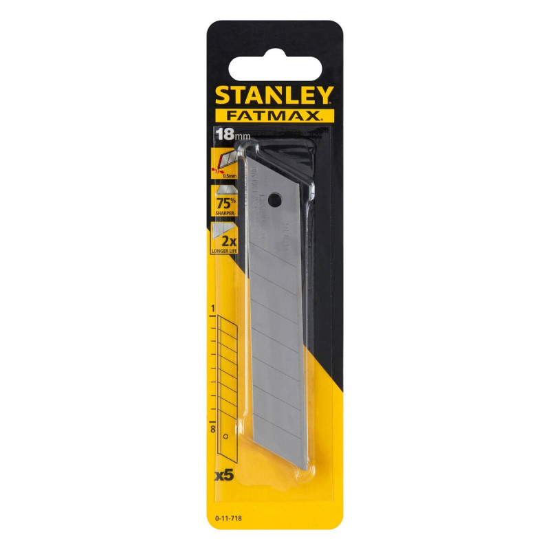 Lames de cutter 25 mm - 20 lames - STANLEY 1-11-325