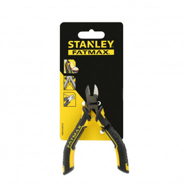 Mini pince coupante Stanley diagonale d'electricien 110mm FATMAX | FMHT0-80518