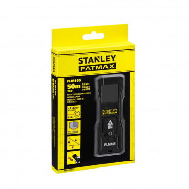 Mètre à ruban de chantier Stanley laser flm165 - 50 mètres - largeur 5 cm - Hauteur 12 cm - faisceau Faisceau rouge - longueur 5 cm | FMHT77165-0