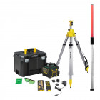 Image du produit : Niveau laser rotatif de chantier Pack laser Stanley complet rl750lg (li - ion) - vert | FMHT77223-1