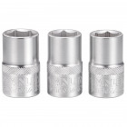 Image du produit : Jeu de douilles 1/2" 6 pans 14 - 15 - 16mm FATMAX - 3 pieces Stanley | FMMT17093-0