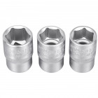 Image du produit : Jeu de douilles 1/2" 6 pans 17 - 18 - 19mm FATMAX - 3 pieces Stanley | FMMT17094-0