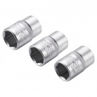 Image du produit : Jeu de douilles 1/2" 6 pans 17 - 18 - 19mm FATMAX - 3 pieces Stanley | FMMT17094-0