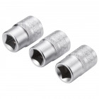 Image du produit : Jeu de douilles 1/2" 6 pans 17 - 18 - 19mm FATMAX - 3 pieces Stanley | FMMT17094-0