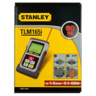 Image du produit : Mètre à ruban de chantier Stanley laser tlm165si bluetooth - 60 mètres - largeur 6 cm - Hauteur 10 cm - faisceau Faisceau rouge - longueur 2 cm | STHT1-77142