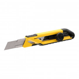 Cutter Fatmax Stanley avec casse-lames intégré 25 mm 0-10-486