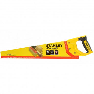 Scie égoïne Stanley sharpcut coupe de debit 500mm | STHT20367-1