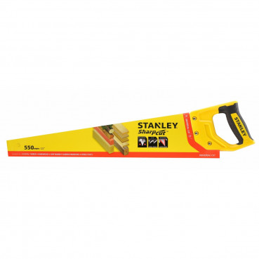 Scie égoïne Stanley sharpcut coupe de debit 550mm | STHT20368-1