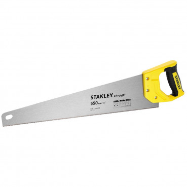 Scie égoïne Stanley sharpcut coupe fine 550mm | STHT20372-1