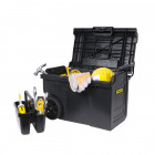 Image du produit : Coffre de chantier Stanley profile 60 litres - largeur 380 mm - Hauteur 420 mm - longueur 620 mm | STST1-70715