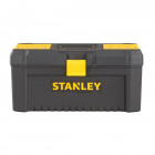 Image du produit : Boite caisse à outils vide Stanley classic line 40cm attache plastique - largeur 20.5 mm - Hauteur 19.5 mm - longueur 406 mm | STST1-75517