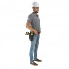 Image du produit : Porte outils holster pour ranger une visseuse dévisseuse cuir - largeur 6 cm - Hauteur 32 cm - longueur 16 cm Stanley | STST1-80118