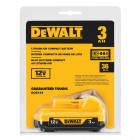 Image du produit : Batterie Dewalt - XR - sans fil - 12 Volts - 3Ah li-ion | DCB124-XJ