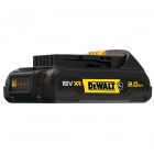 Image du produit : Batterie Dewalt renforcée - XR - sans fil - 18 Volts - 2Ah li-ion | DCB183G-XJ