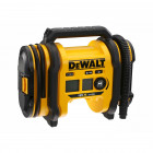 Image du produit : Gonfleur dewalt compact sans fil portatif XR 18 Volts - fonction dégonflage et lampe LED - triple alimentation sur batterie, secteur ou prise allume cigare 12 volts - livré nu sans chargeur ni batterie Dewalt | DCC0...