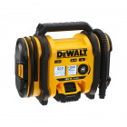 Image du produit : Gonfleur dewalt compact sans fil portatif XR 18 Volts - fonction dégonflage et lampe LED - triple alimentation sur batterie, secteur ou prise allume cigare 12 volts - livré nu sans chargeur ni batterie Dewalt | DCC0...