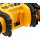 Image du produit : Gonfleur dewalt compact sans fil portatif XR 18 Volts - fonction dégonflage et lampe LED - triple alimentation sur batterie, secteur ou prise allume cigare 12 volts - livré nu sans chargeur ni batterie Dewalt | DCC0...