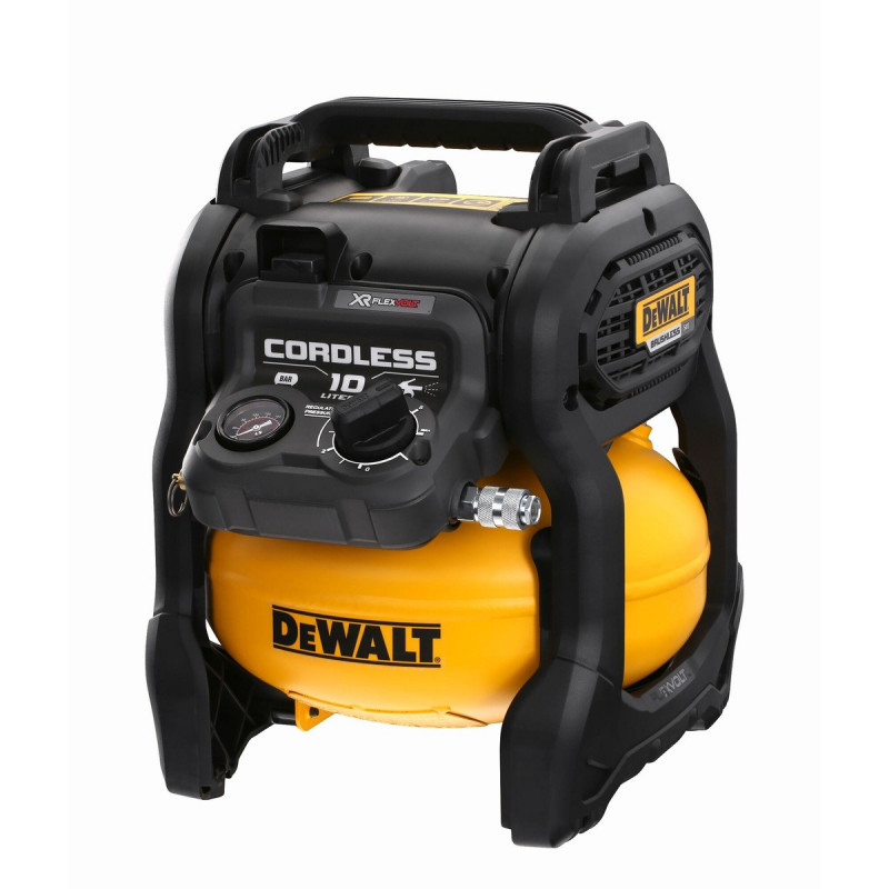 Compresseur Dewalt - XR - sans fil - Flexvolt 54 Volts - – 10 litres - sans batterie ni chargeur | DCC1054N-XJ