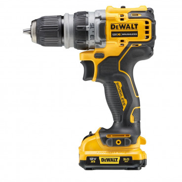 Perceuse visseuse Dewalt à têtes multiples - XR - sans fil - 12 Volts - 3Ah li-ion brushless | DCD703L2T-QW