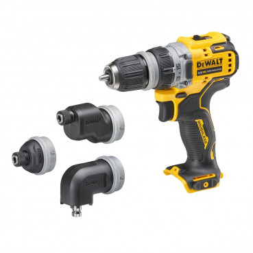 Perceuse visseuse Dewalt à têtes multiples - XR - sans fil - 12 Volts - brushless | DCD703NT-XJ