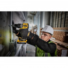 Image du produit : Perceuse visseuse Dewalt percussion compacte - XR - sans fil - 18 Volts - 1,7Ah li-ion brushless - powerstack | DCD805E2T-QW