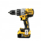 Image du produit : Perceuse visseuse Dewalt percussion premium xrp 18 Volts - 5Ah li-ion brushless - 2 batteries Dewalt - coffret TSTAK | DCD996P2-QW