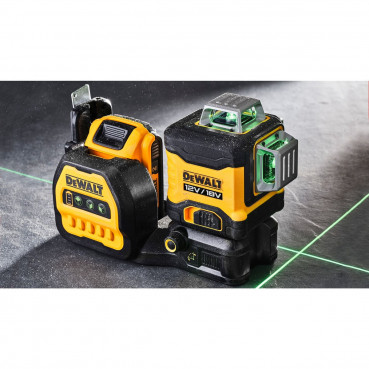 Niveau laser multi-lignes Dewalt 3 x 360° - XR - sans fil - 12Volts 18 Volts - faisceaux verts | DCE089NG18-XJ